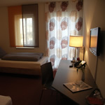 Einzelzimmer im Hotel Astra